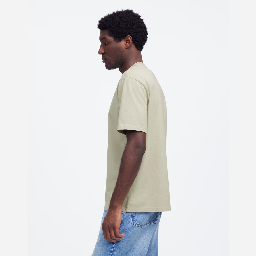 madewell die vintage-herren-t-shirts licht grün