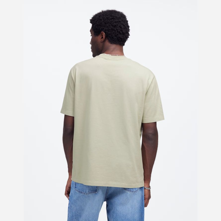 madewell die vintage-herren-t-shirts licht grün
