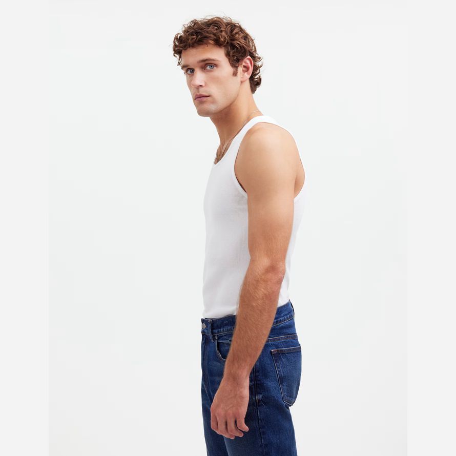 weiß herren madewell ribbed tank