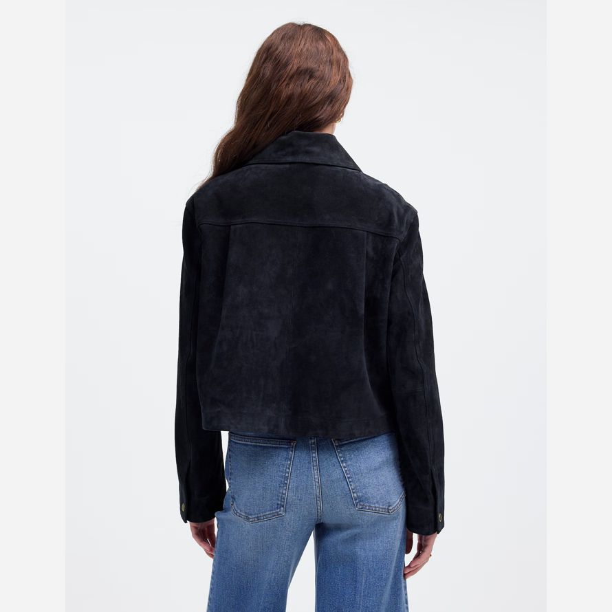 marine damen madewell ernte mühsam werden wildleder jacken