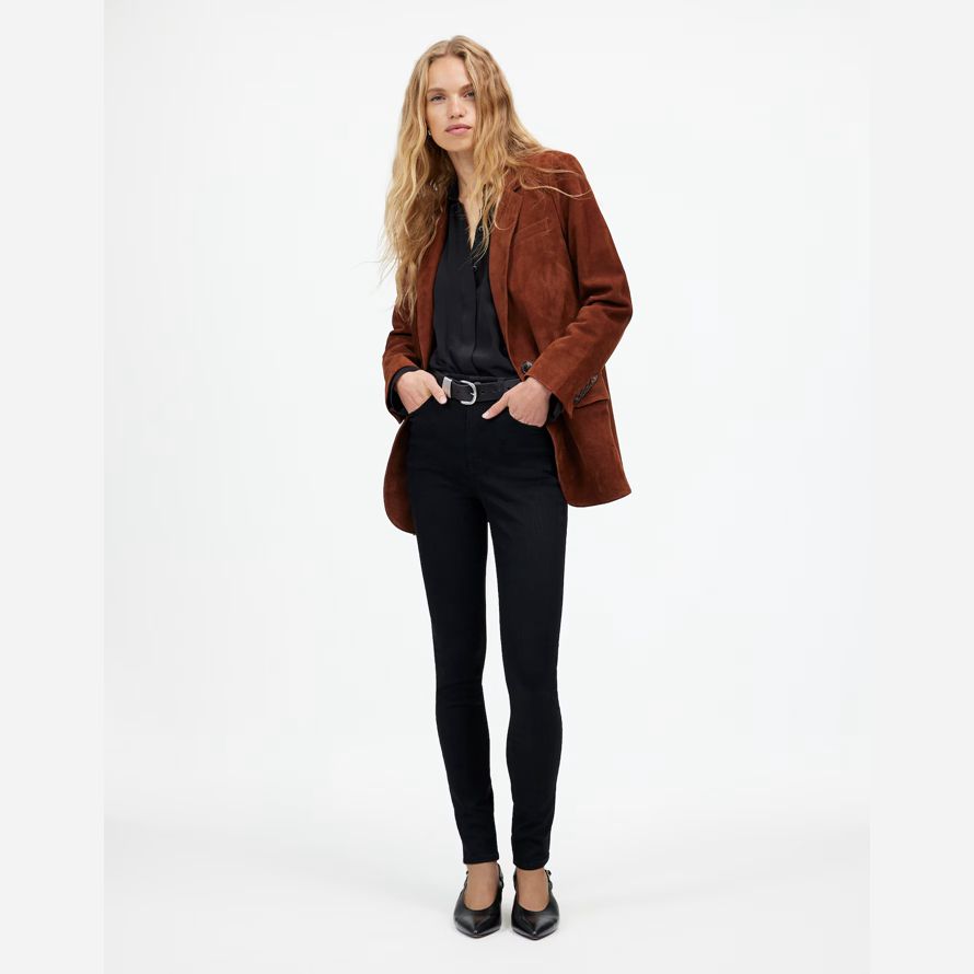 schwarz madewell high rise skinny womens jeans