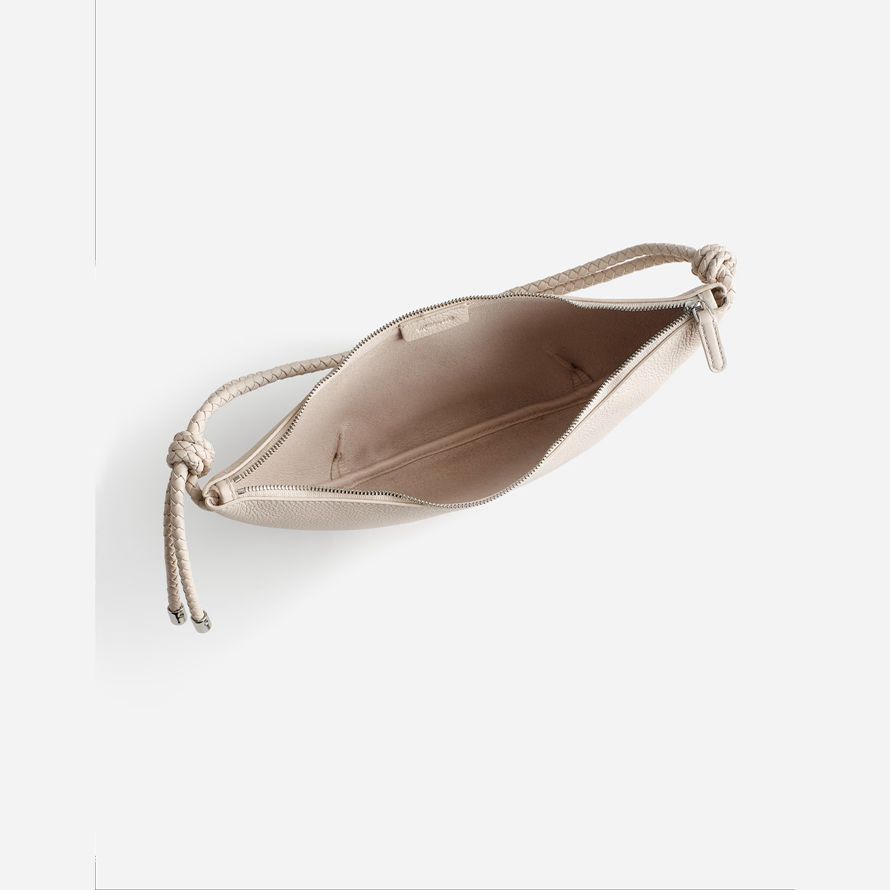 madewell bolo damen schultertasche beige