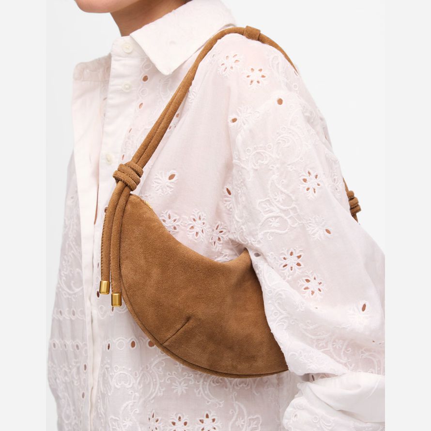 madewell bolo womens shoulder bag brown