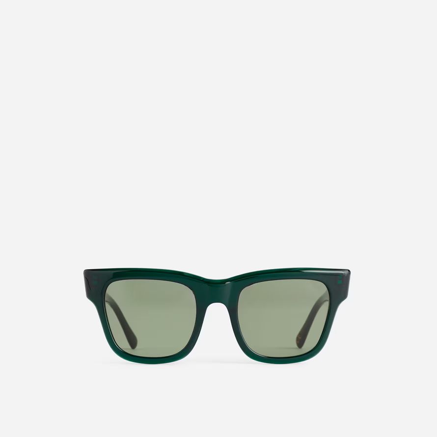 damen madewell Übergroße klobige sonnenbrille grün