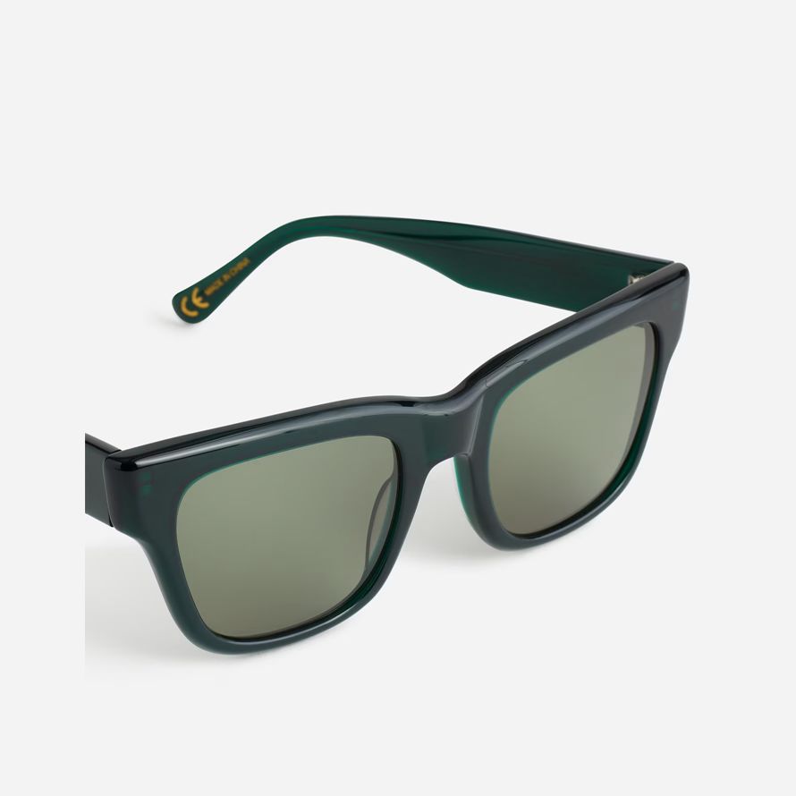 damen madewell Übergroße klobige sonnenbrille grün