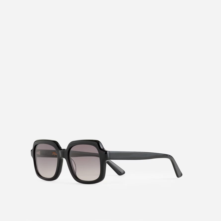damen madewell oversized square sonnenbrillen schwarz
